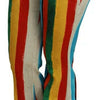 Dolce & Gabbana Multicolor Flared Riga Pittorica Pants
