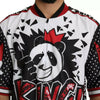 Dolce &amp; Gabbana – Weißes T-Shirt aus Polyester mit King-Panda-Print