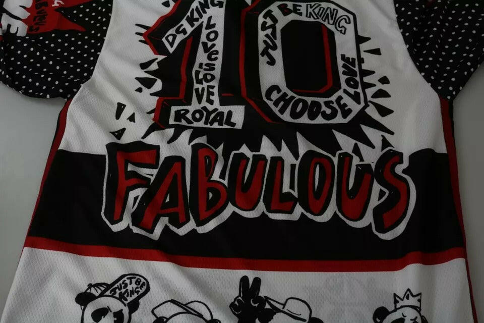 Dolce &amp; Gabbana – Weißes T-Shirt aus Polyester mit King-Panda-Print