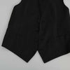 Dolce & Gabbana Black Men Formal STAFF Dress Waistcoat Vest