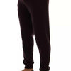 Dolce & Gabbana Purple Cashmere Gym Training Sport Pants