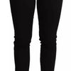 Dolce &amp; Gabbana – Schwarze Skinny-Jeans aus Baumwollstretch