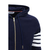 Thom Browne Blue Cotton Sweatshirt
