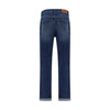 Brunello Cucinelli Blue Cotton Straight-Leg Jeans