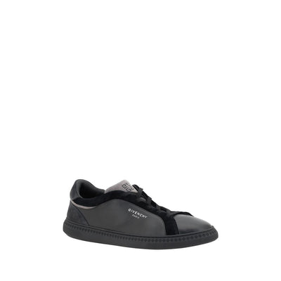 Givenchy Black Leather G Set Sneakers
