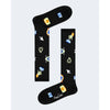 Happy Socks Schwarze Baumwollsocken