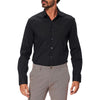 Calvin Klein Black Cotton Dress Shirt