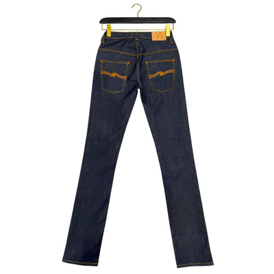 Nudie Jeans Blue Cotton Jeans Denim