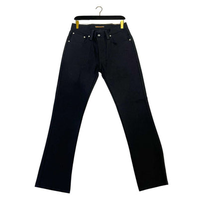 Nudie Jeans Schwarze Baumwolljeans Denim