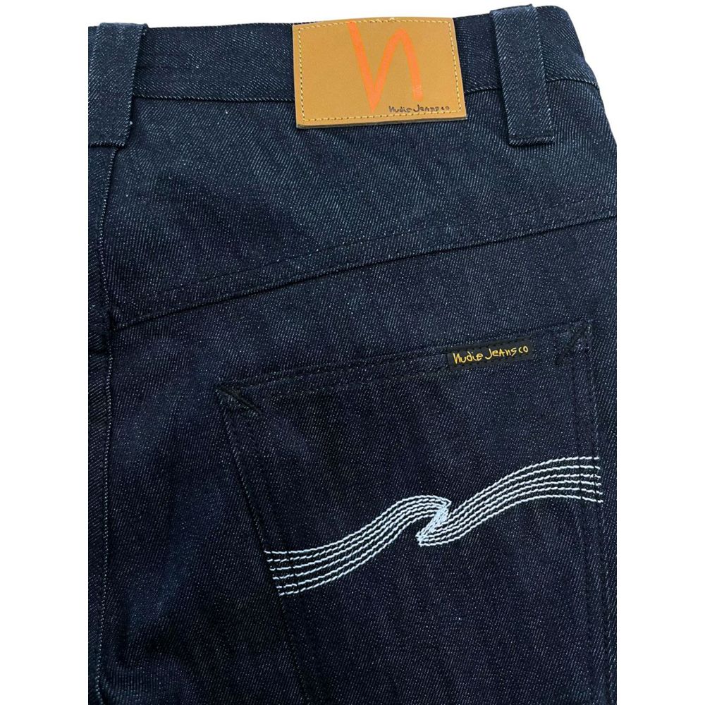 Nudie Jeans Jean bleu en coton pour homme