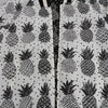 Dolce &amp; Gabbana – Bomberjacke mit Ananas-Print in Weiß und Schwarz