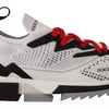 Dolce & Gabbana White SORRENTO Sport Stretch Men Shoes Sneakers
