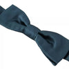Dolce & Gabbana Blue 100% Silk Adjustable Neck Bow Tie Mens