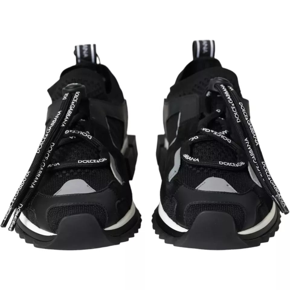 Baskets Dolce &amp; Gabbana Sorrento noires et blanches pour homme