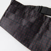 Dolce & Gabbana Black Silk Dotted Waist Tuxedo Belt Cummerbund