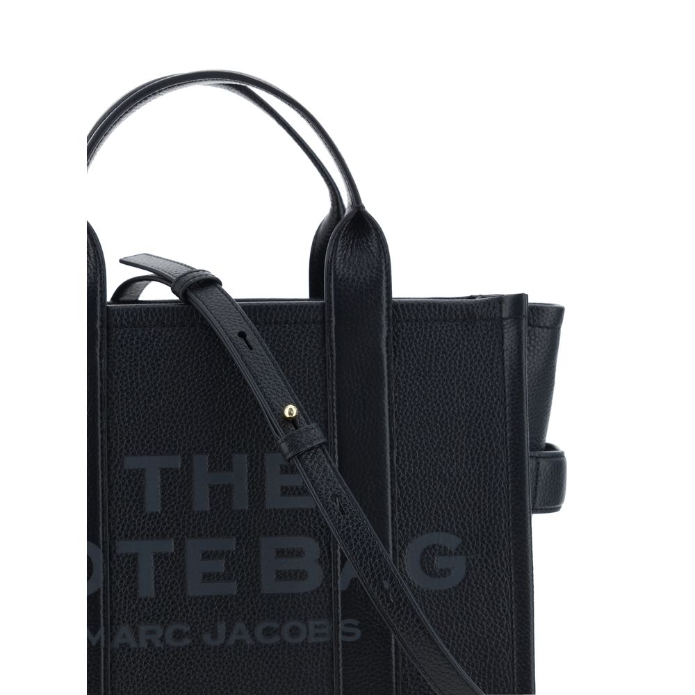 Marc Jacobs Handtasche aus schwarzem Kalbsleder mit Bos-Taurus-Motiv