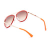 Lancaster Sonnenbrille aus rotem Metall