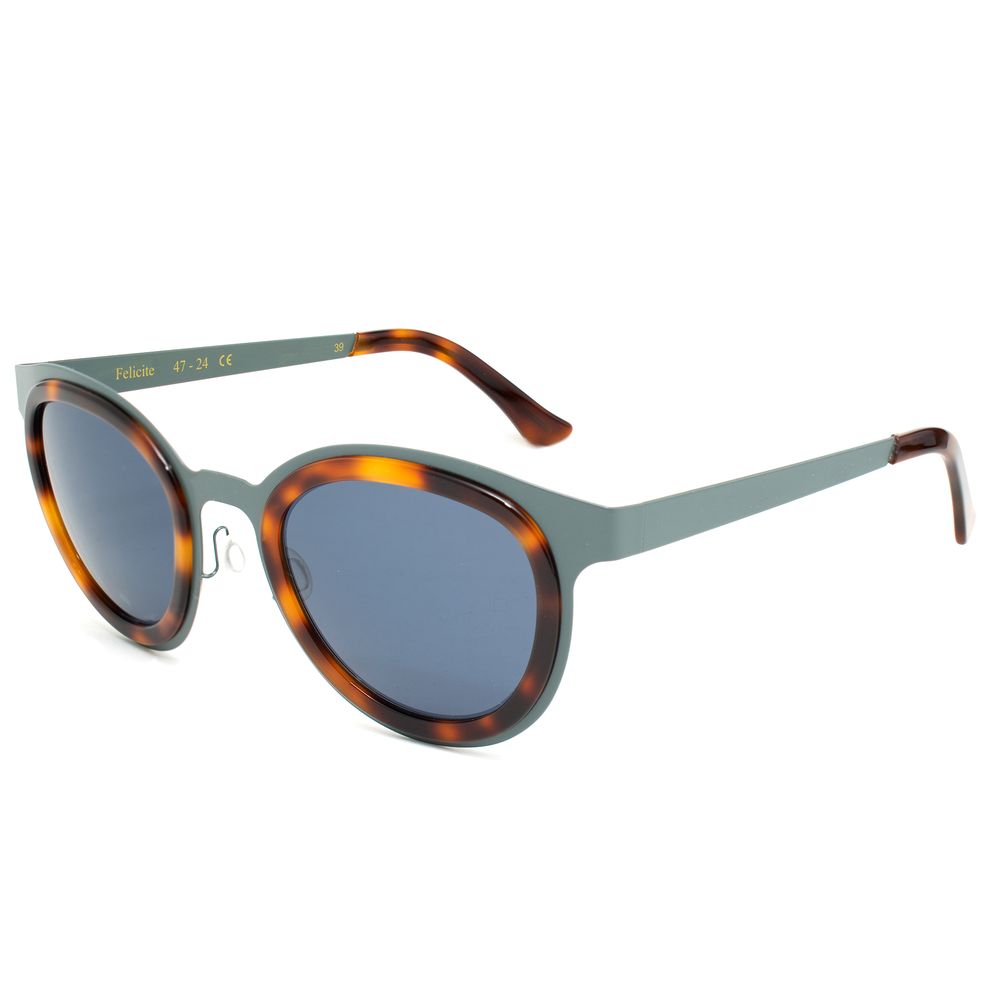 LGR Blaue Edelstahl-Sonnenbrille