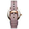 MVMT Purple Leather Dress Watch