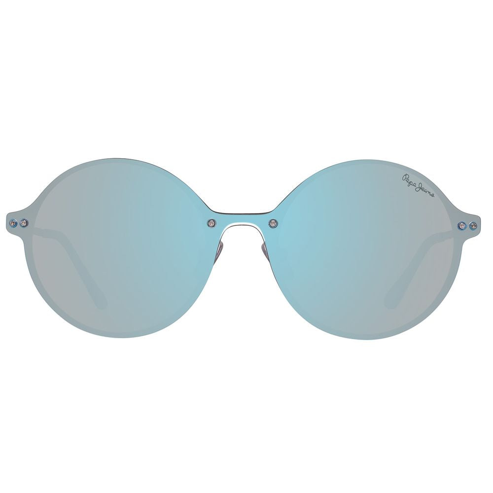 Pepe Jeans – Blaue Sonnenbrille aus Metall