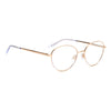 M Missoni Brille aus lila Metall (Gestell)