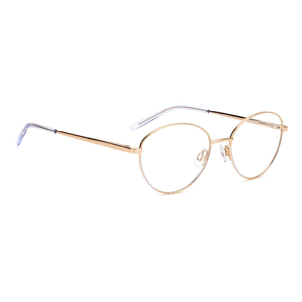 M Missoni Brille aus lila Metall (Gestell)