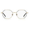 M Missoni Brille aus schwarzem Metall (Gestell)