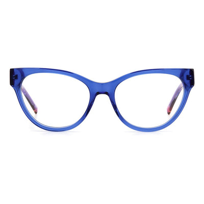 M Missoni Brille aus blauem Acetat (Gestell)