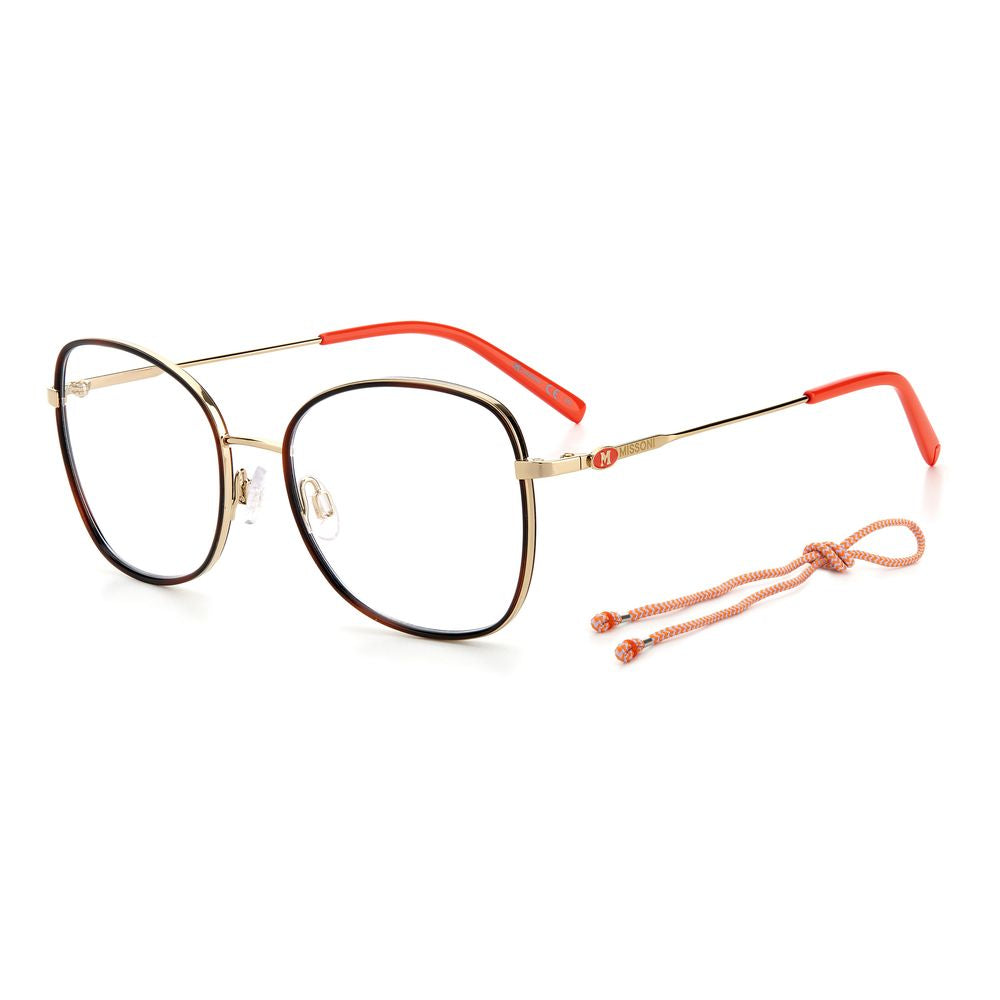 M Missoni Goldmetallbrille (Gestell)