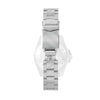 Bobroff Silver Stainless Steel Bracelet Watch