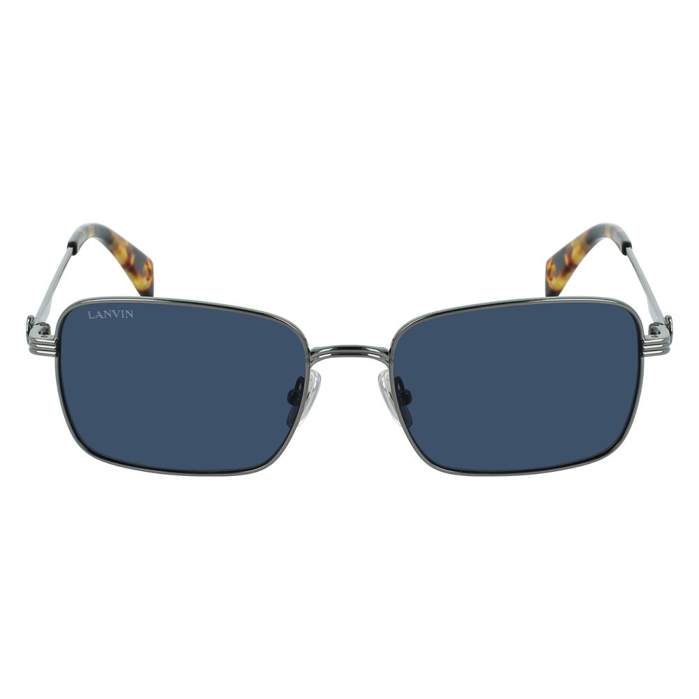 Lanvin Sonnenbrille aus grauem Metall