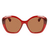 Lanvin – Rote Sonnenbrille mit Bio-Injektion