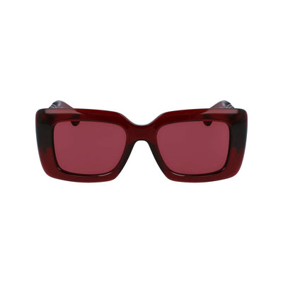 Lanvin – Rote Sonnenbrille mit Bio-Injektion