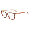 Moschino Brille aus rotem Acetat (Gestell)