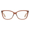 Moschino Brille aus rotem Acetat (Gestell)