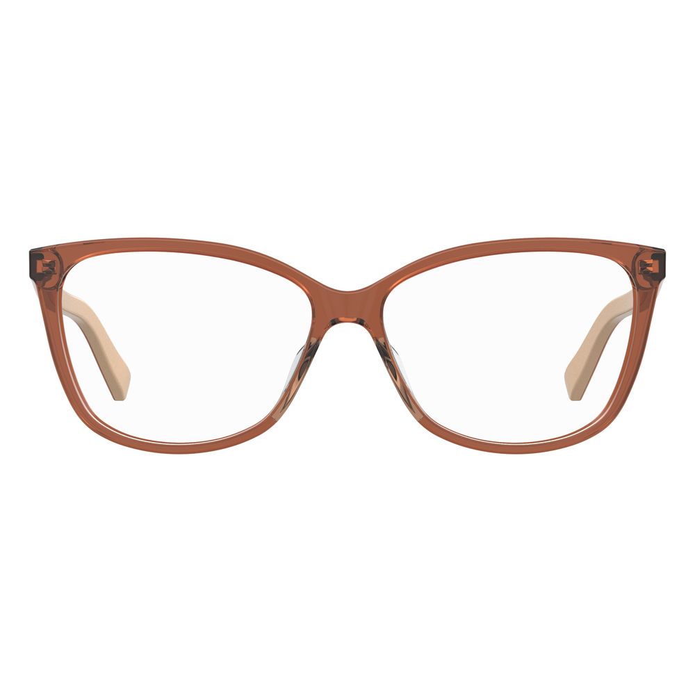 Moschino Brille aus rotem Acetat (Gestell)
