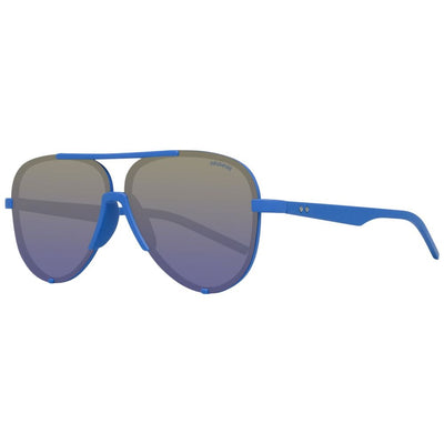 Polaroid Sonnenbrille aus blauem Kunststoff