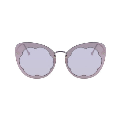Salvatore Ferragamo Purple Metal Sunglasses