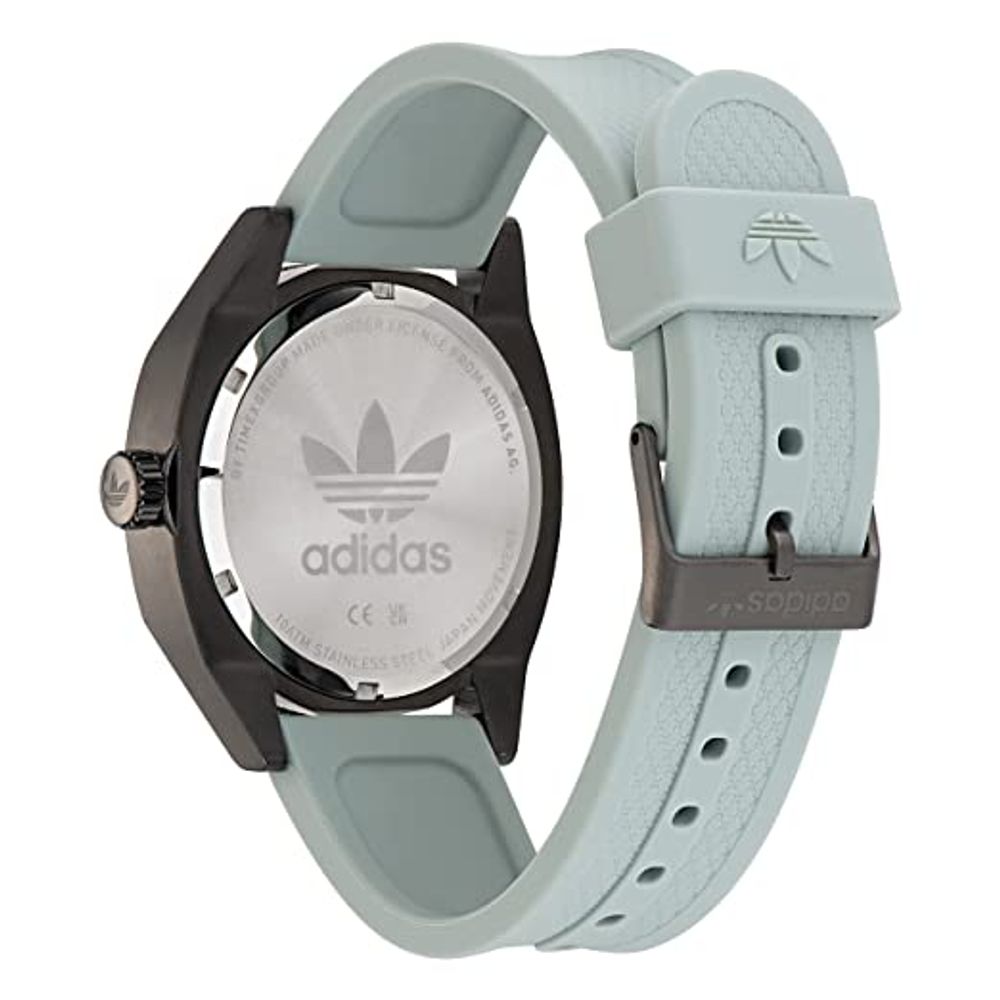 Adidas Grüne Synthetik Sportuhr