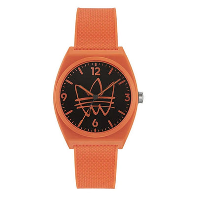 Adidas Orange Synthetic Sport Watch