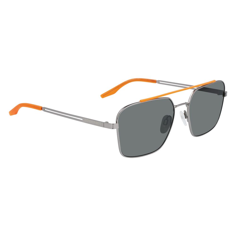 Converse Sonnenbrille aus grauem Metall