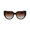 Ferragamo Brown Bio Injected Sunglasses