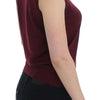 Dolce & Gabbana Red Sleeveless Crewneck Vest Pullover