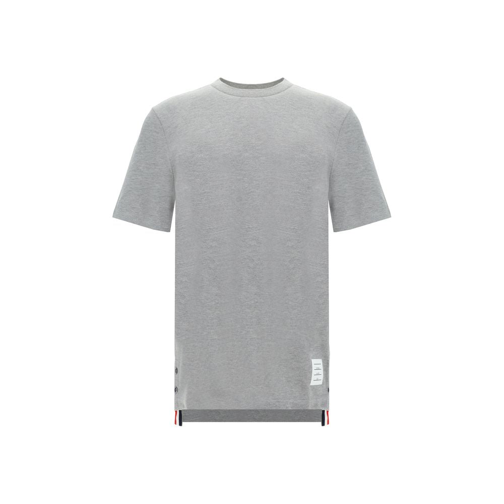 Graues Baumwoll-T-Shirt von Thom Browne