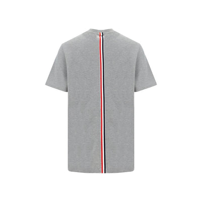 Graues Baumwoll-T-Shirt von Thom Browne