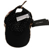 Dolce & Gabbana Brown Leopard Sequin Sicily Applique Baseball Hat