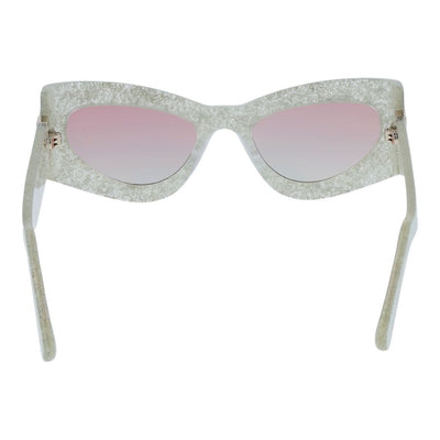 GCDS Silver Acetate Sunglasses