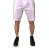Dolce & Gabbana White Chinos Cotton Stretch Casual Shorts