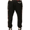 Dolce & Gabbana Black Camouflage Wool Jogger Sweatpants Pants