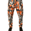 Dolce & Gabbana Multicolor Camouflage Cargo Jogger Pants